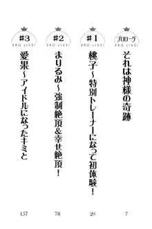 エロライブ! 言いなりアイドルプロジェクト, 日本語