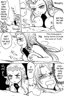 Link to Zelda ga Jun Ai Ecchi suru Manga | Link and Zelda Having a Pure-Love Sex Manga, English