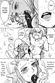 Link to Zelda ga Jun Ai Ecchi suru Manga | Link and Zelda Having a Pure-Love Sex Manga, English