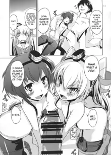 Teitoku wa Dekiru Hentai, English