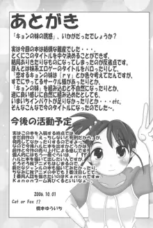 キョンの妹の誘惑, 日本語