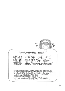 キョン子と幼女と女体化と, 日本語