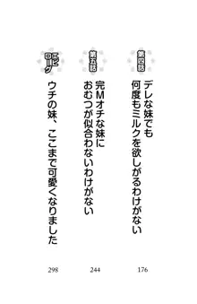 ウチの妹がここまでMなわけがない, 日本語