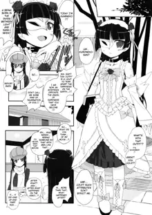 Watashi no Kurokami Long ga Konna Maso Dorei no Wakeganai, English