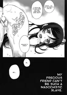 Watashi no Kurokami Long ga Konna Maso Dorei no Wakeganai, English