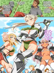 Elf Kishidan Sokuochi Harem, English