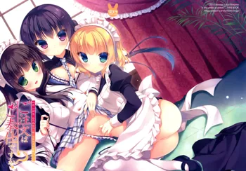 Gochuumon wa Gohoushi desu ka? - Is the order a serving?, English