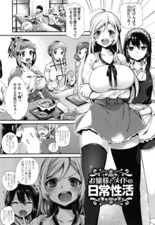 お嬢様とメイドのみだらな性活 + とらのあなリーフレット, 日本語