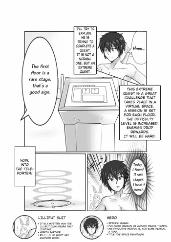 PSO2 Manga, English