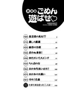 ごめん遊ばせ 激闘編, 日本語