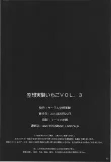 Kuusou Zikken Ichigo Vol.3, 中文