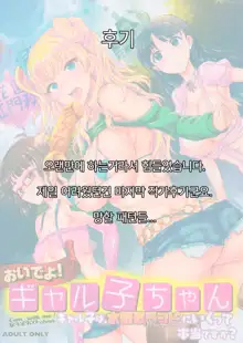 Oideyo! Galko-chan! Galko wa, Mizuryu Kei Land ni Ikutte Hontou Desu ka?, 한국어