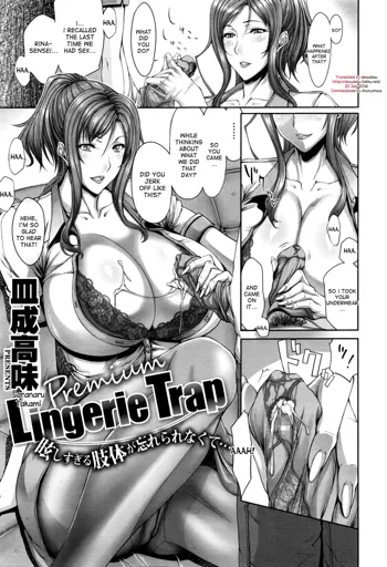 Premium Lingerie Trap, English