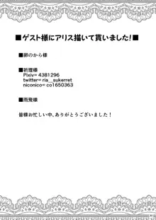 アリスと体液混ぜ合う触手洞穴, 日本語