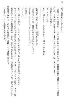 お嬢様と俺の主従関係 ～成功の標は性交にあり！？～, 日本語