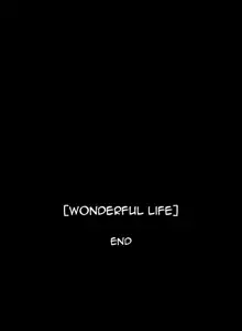 “Wonderful Life” ~Shufu to “Aiken” no Hisoyaka na Gogo~, English