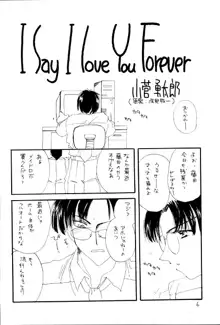 I SAY I LOVE YOU FOREVER, 日本語