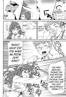 Naughty Lazy Chemical Shiki-nyan, English