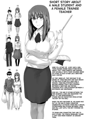 The Story of a Male Student and His Trainee Teacher Wife, English