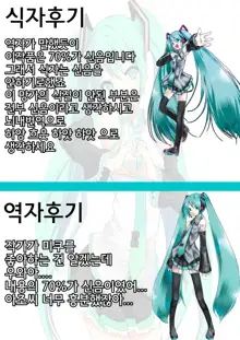 Hatsune Miku Choukyou 39 Nichime | 하츠네 미쿠 조교 39 일째, 한국어