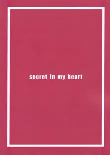 secret in my heart, 中文