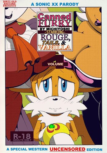 CANNED FURRY VOLUME 4. SPECIAL COLORED & UNCENSORED WESTERN EDITION, 日本語