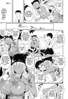 High Elf × High School Shuugeki Hen Toujitsu, English