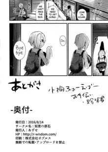 Ano Hi Mita Koume no Hadaka wa Daremo Shiranai, English