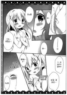 Chino-chan Bra Tsukete Naino!? | 치노짱 브라 안하고 있어!?, 한국어